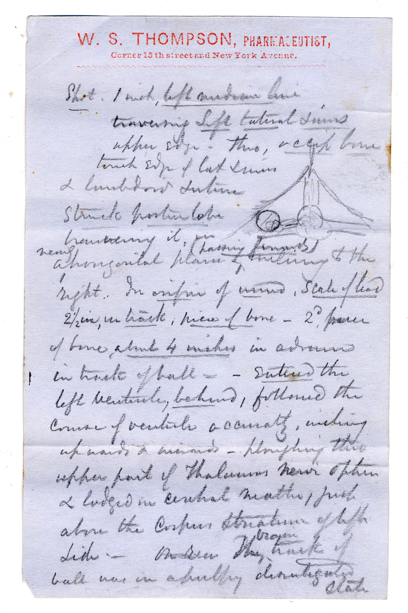 Illustration for article titled Abraham Lincoln Autopsy Notes Reveal The Horror Of An Assassin's Gunshot